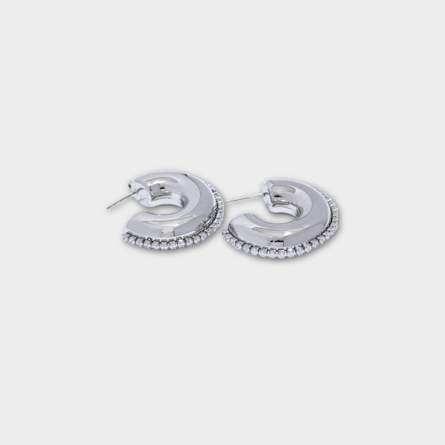 AURORA earrings silver-plated