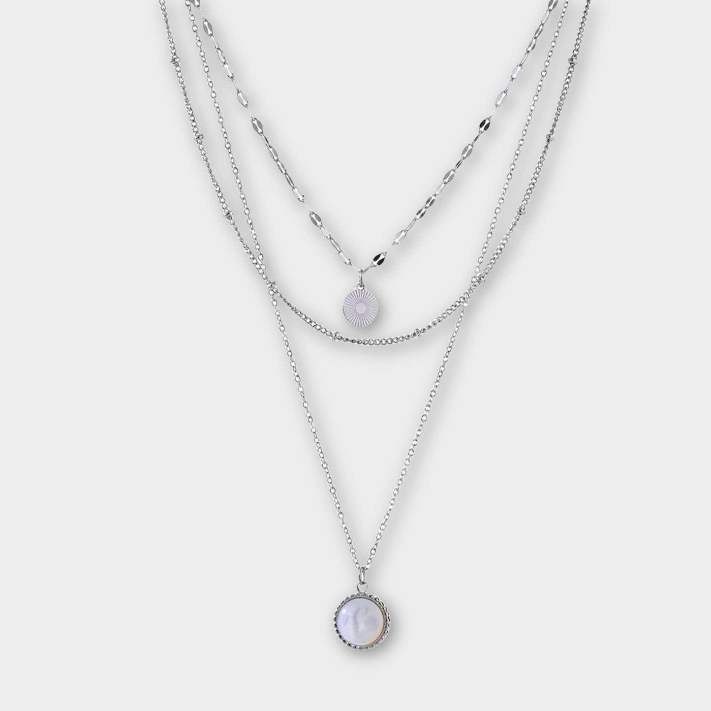 ZARA necklace silver-plated
