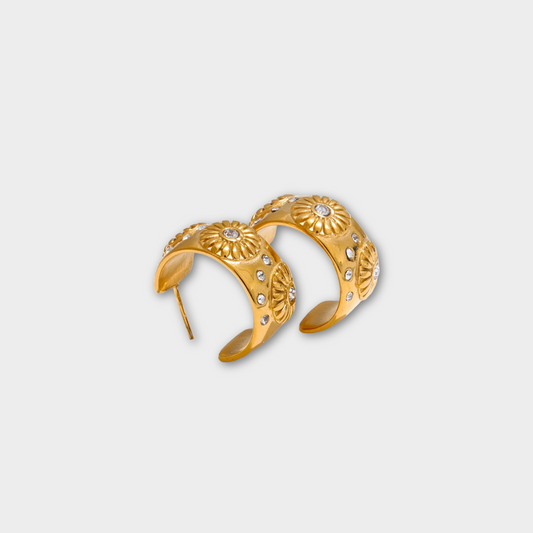 CELESTE earrings gold-plated