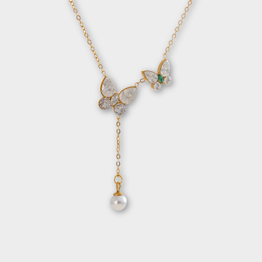 RHEA necklace gold-plated