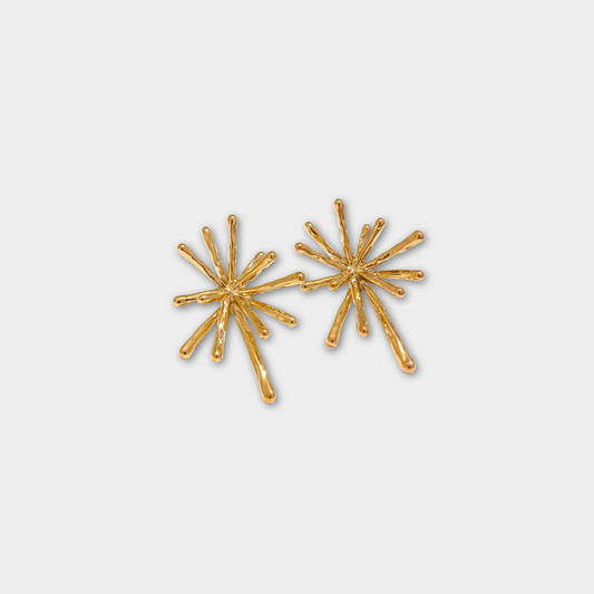 HERA earrings gold-plated