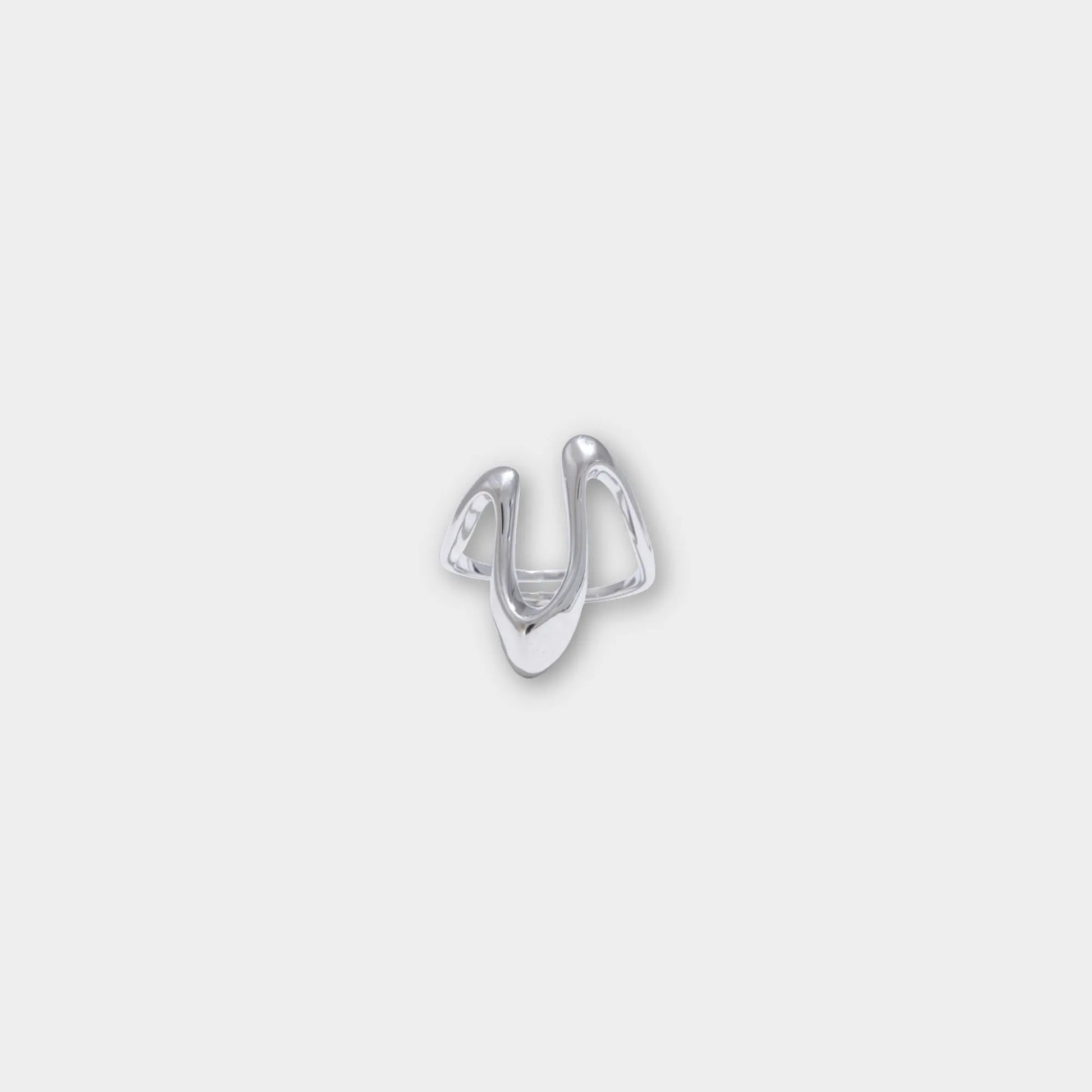Zaira ring silver-plated - VULTRE