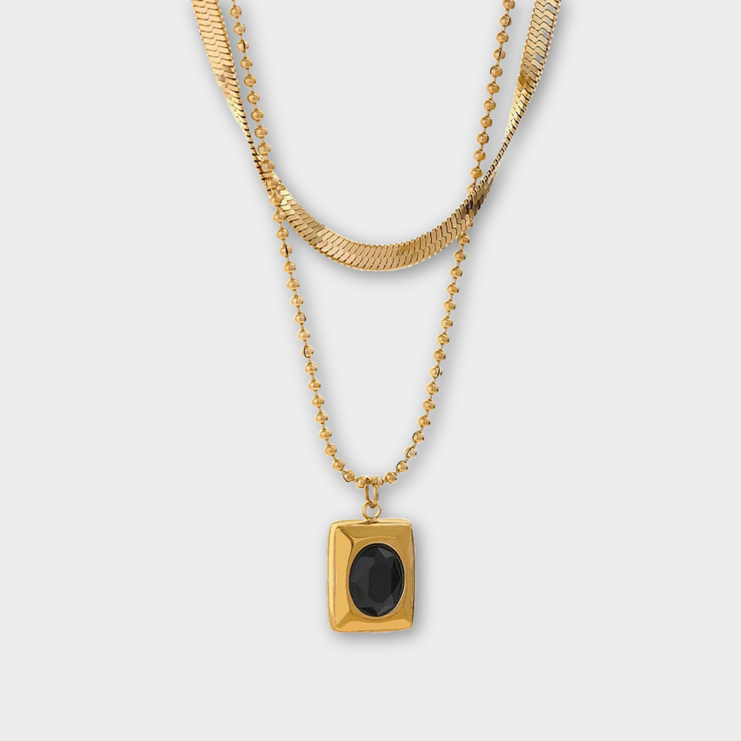 JUNO necklace gold-plated