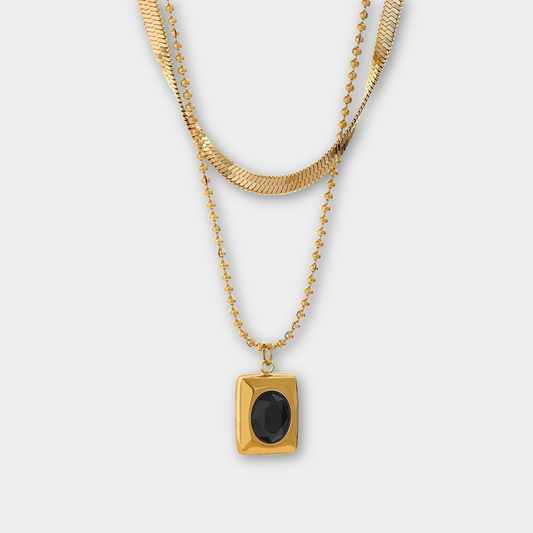 JUNO necklace gold-plated