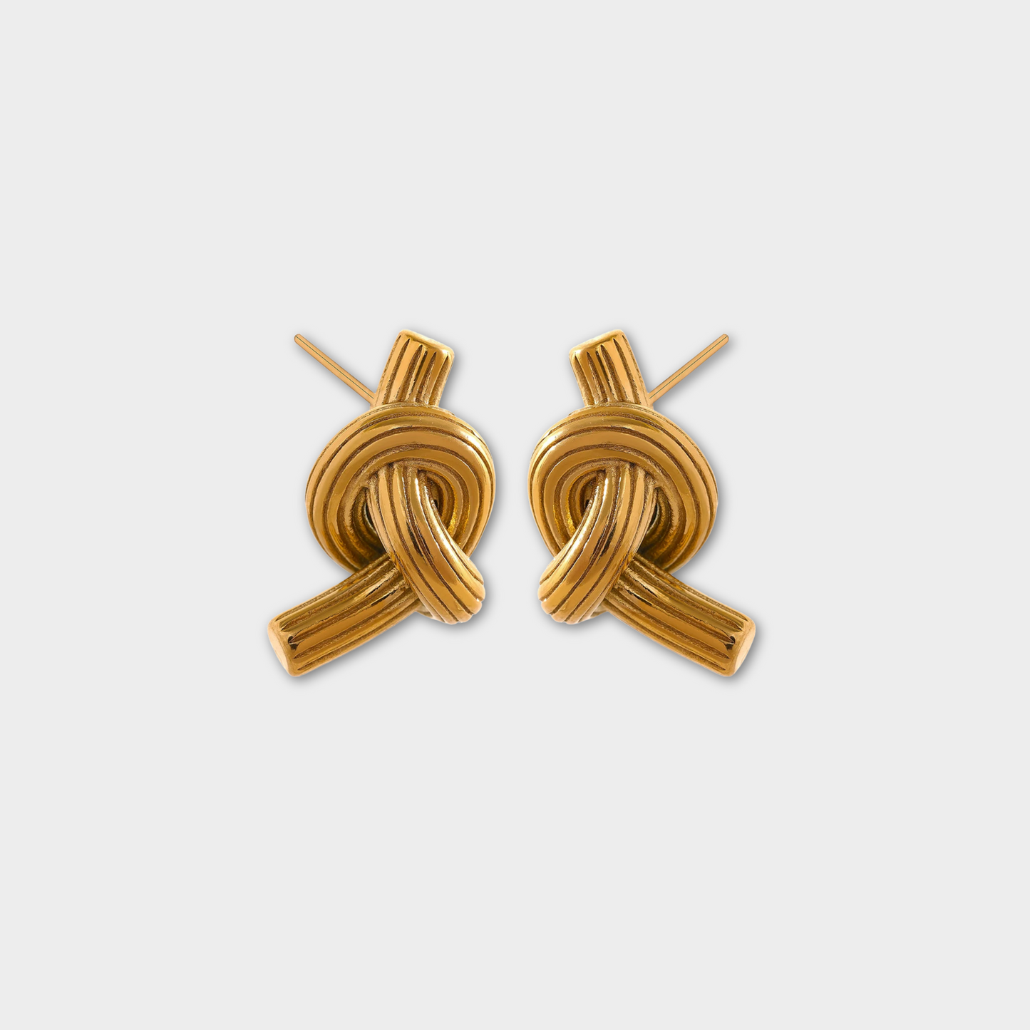 MINERVA earrings gold-plated