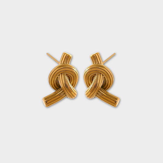 MINERVA earrings gold-plated