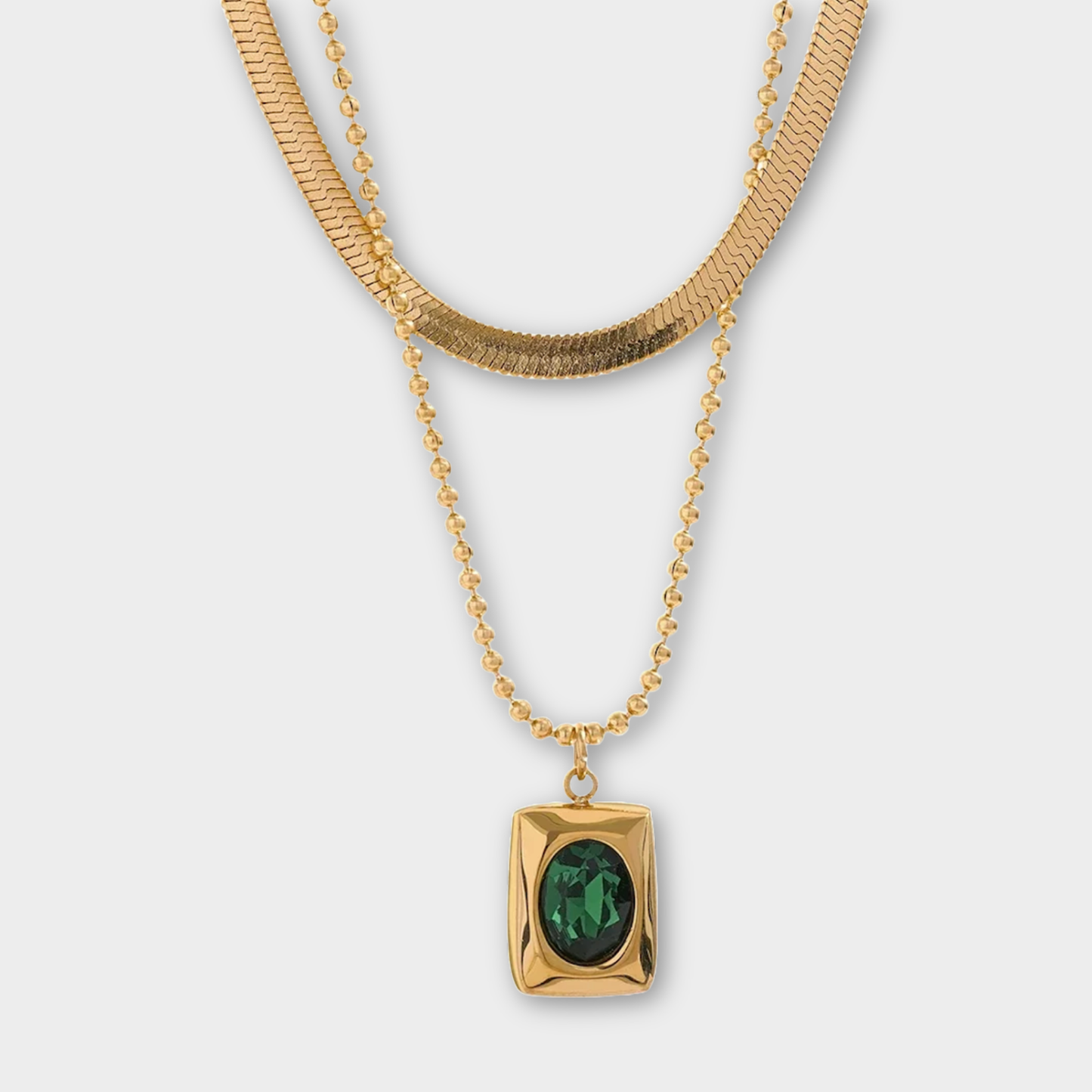 JUNO necklace gold-plated