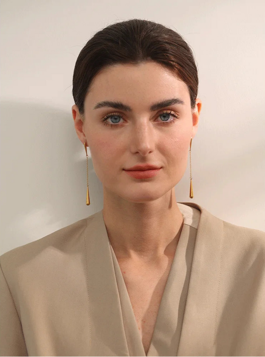 DIANA earrings gold-plated