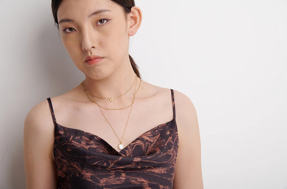 ZARA necklace gold-plated
