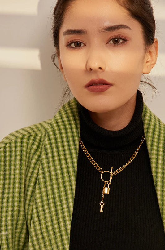 ANDROMEDA necklace gold-plated