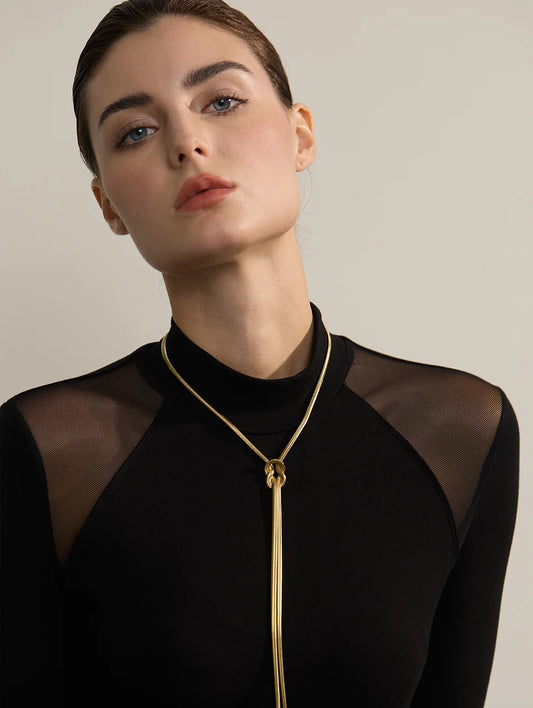 LYRA necklace gold-plated
