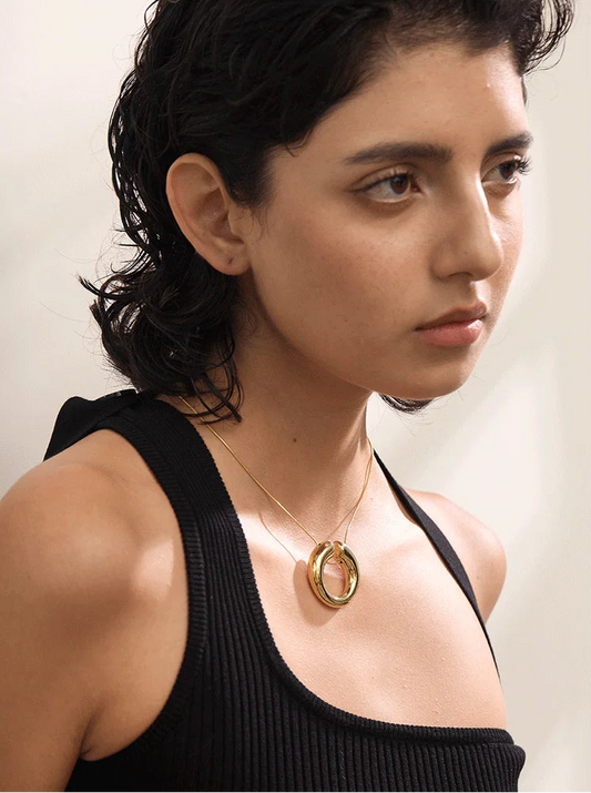 FREYA necklace gold-plated