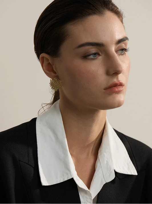 VENUS earrings gold-plated