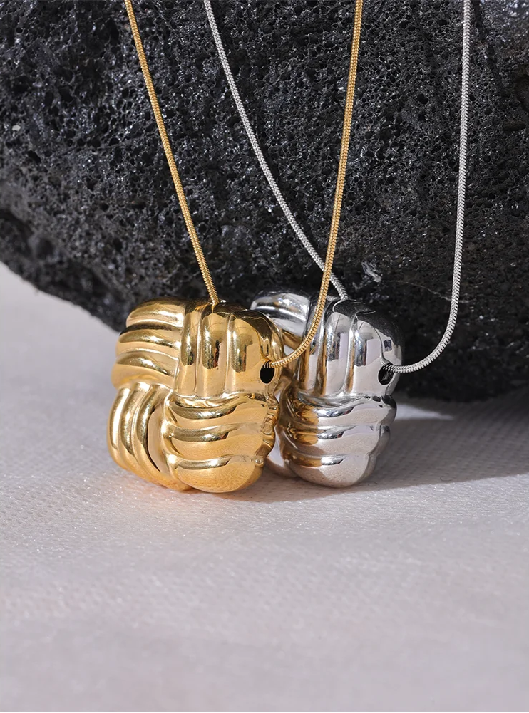 VANILLE necklace silver-plated