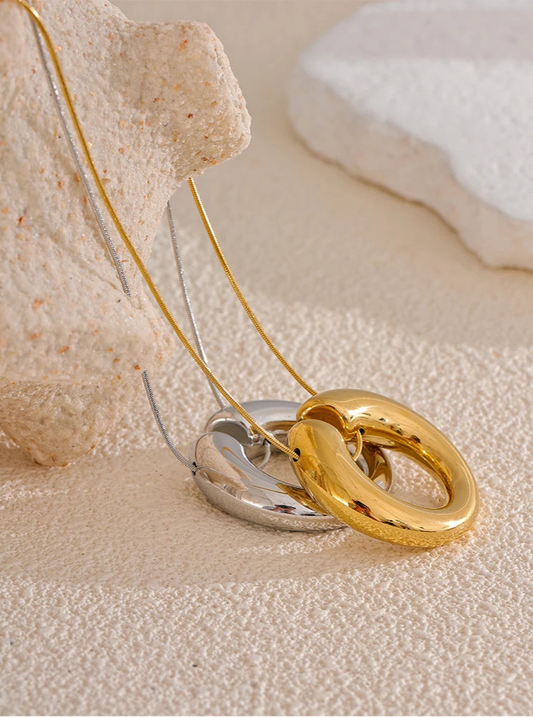 FREYA necklace silver-plated