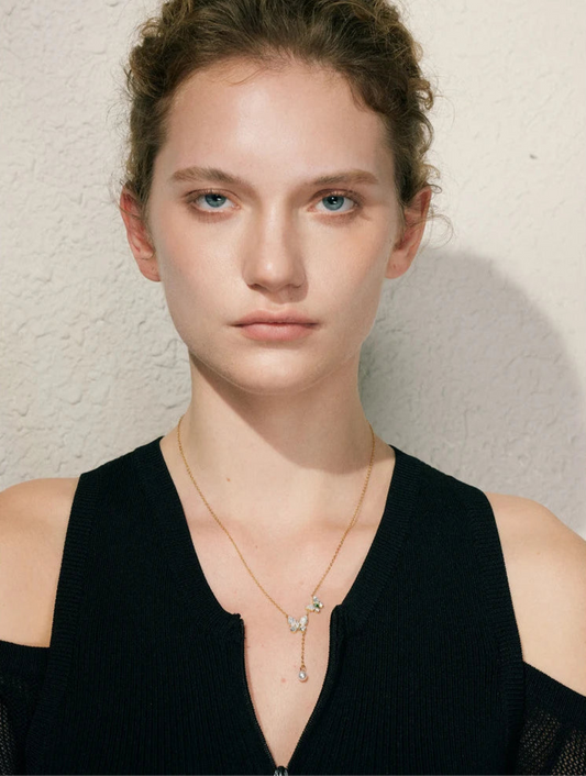 RHEA necklace gold-plated