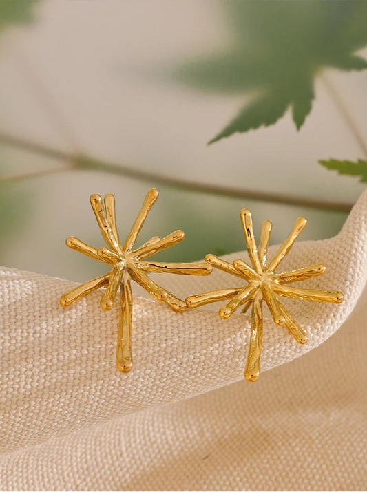 HERA earrings gold-plated