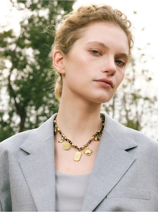 CLEOPATRA necklace gold-plated
