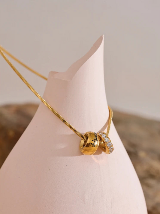 CASSANDRA necklace gold-plated