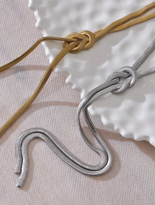 LYRA necklace silver-plated