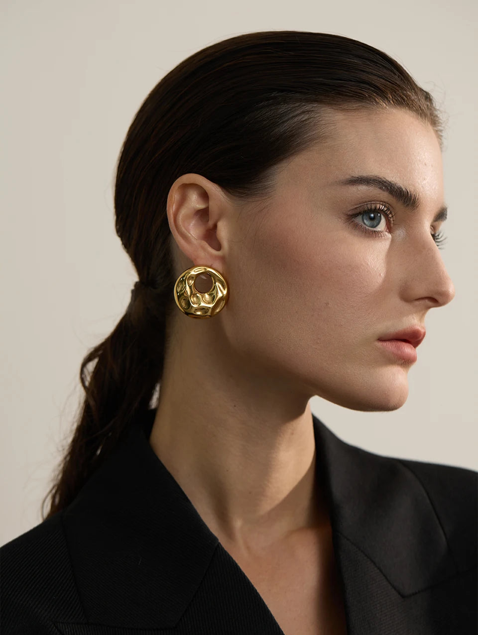 NIXIE earrings gold-plated
