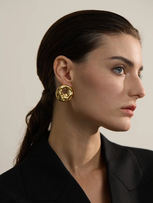 NIXIE earrings gold-plated