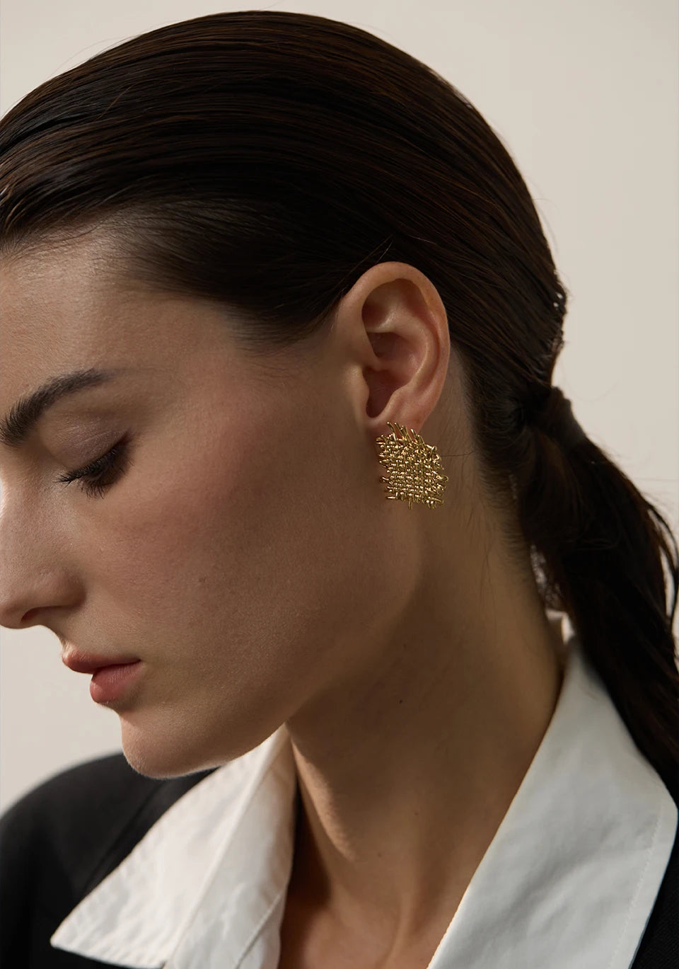 VENUS earrings gold-plated