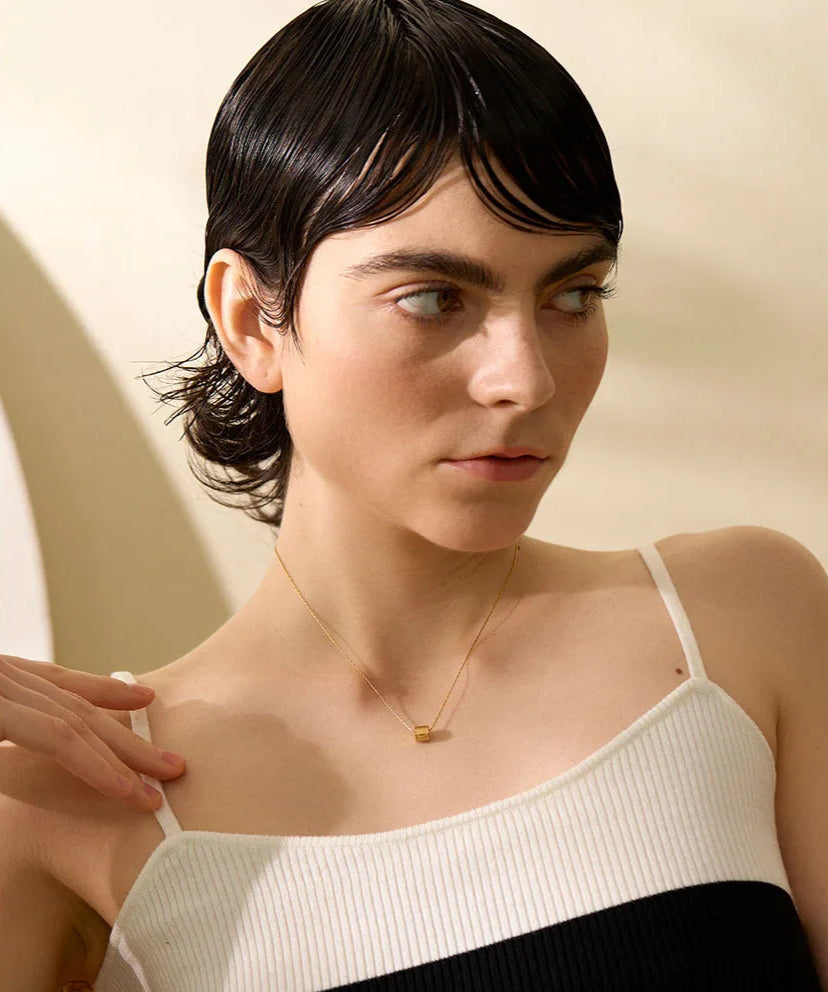 NOA necklace gold-plated