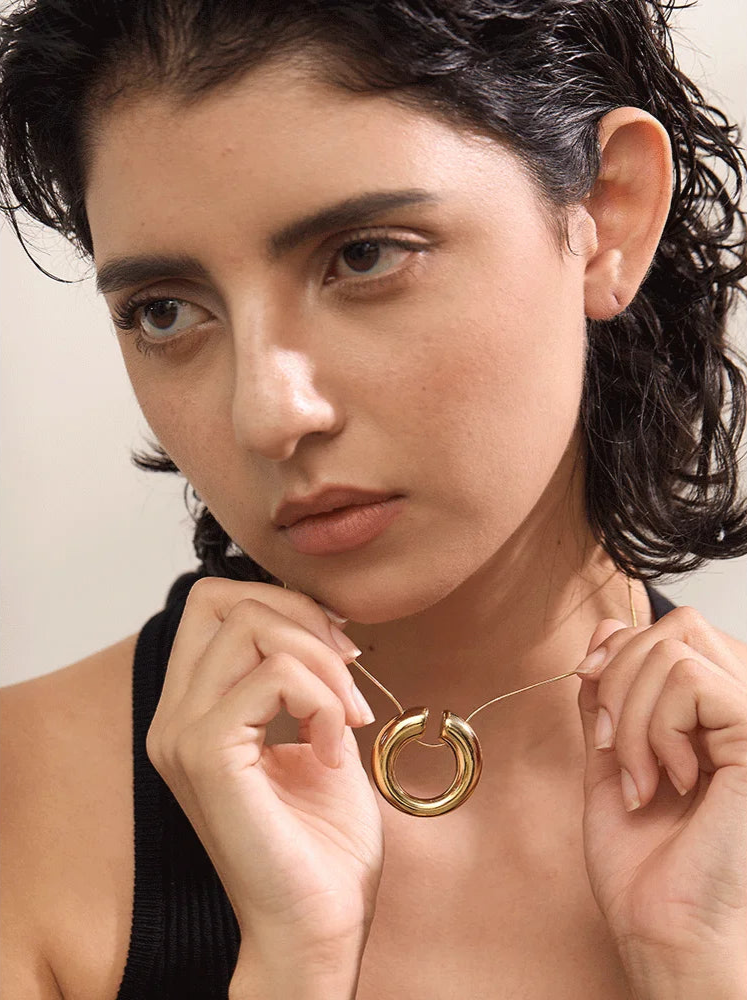 FREYA necklace gold-plated