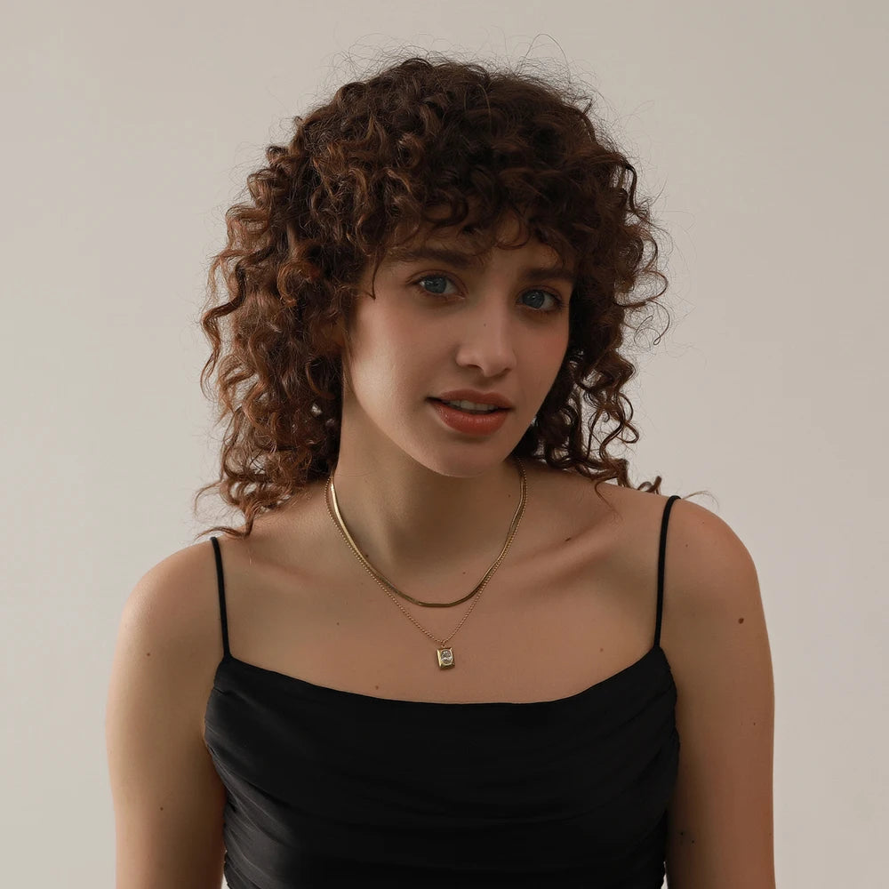 JUNO necklace gold-plated