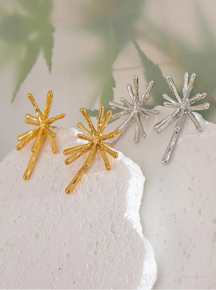 HERA earrings silver-plated