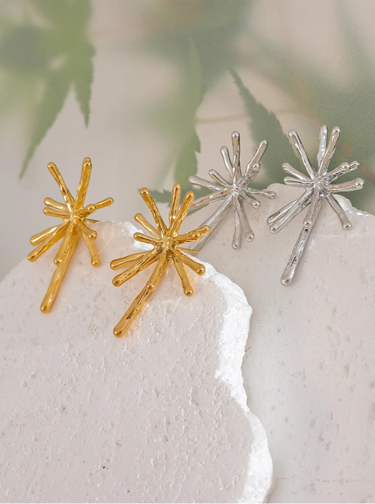 HERA earrings silver-plated