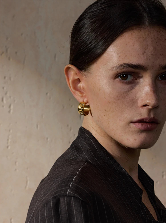 CELESTE earrings gold-plated