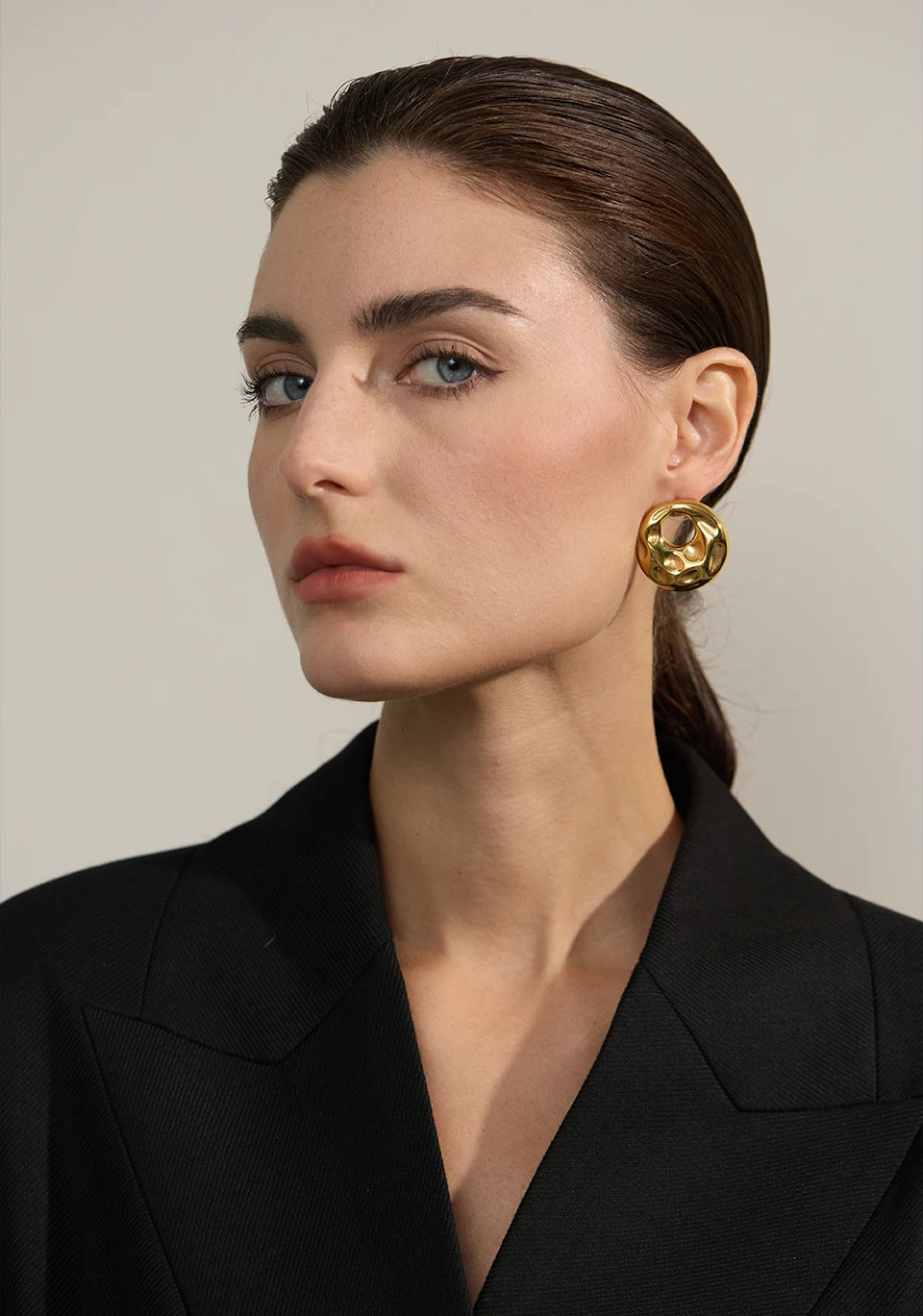 NIXIE earrings gold-plated