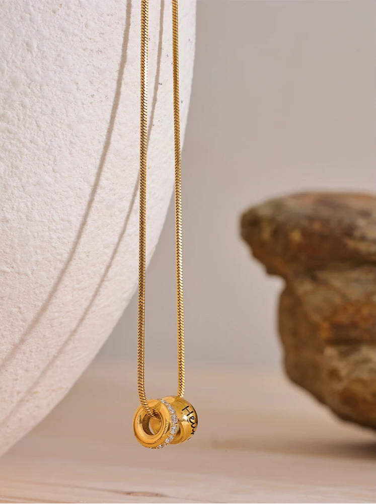 CASSANDRA necklace gold-plated