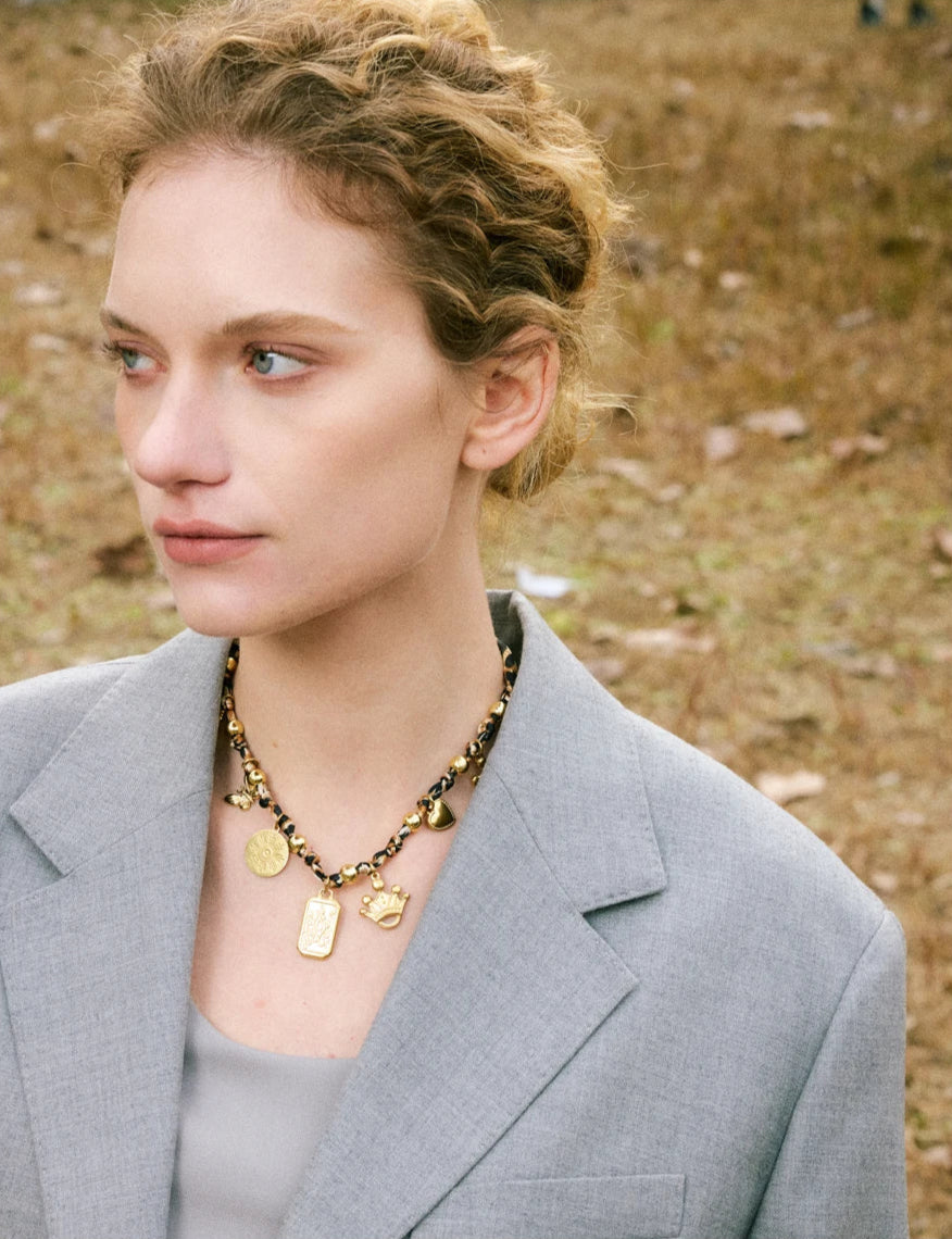 CLEOPATRA necklace gold-plated