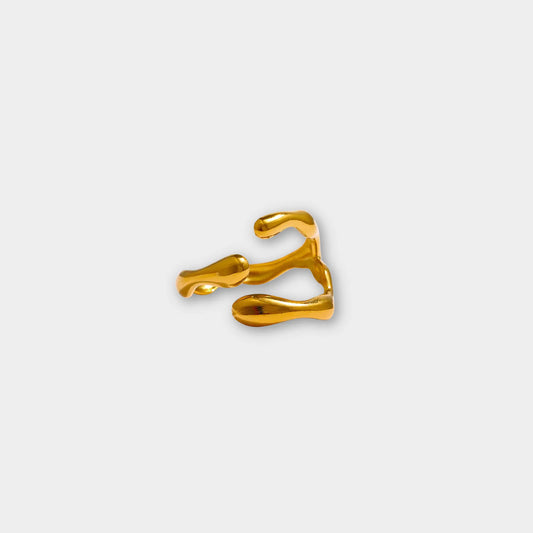 Elara ring gold-plated - VULTRE
