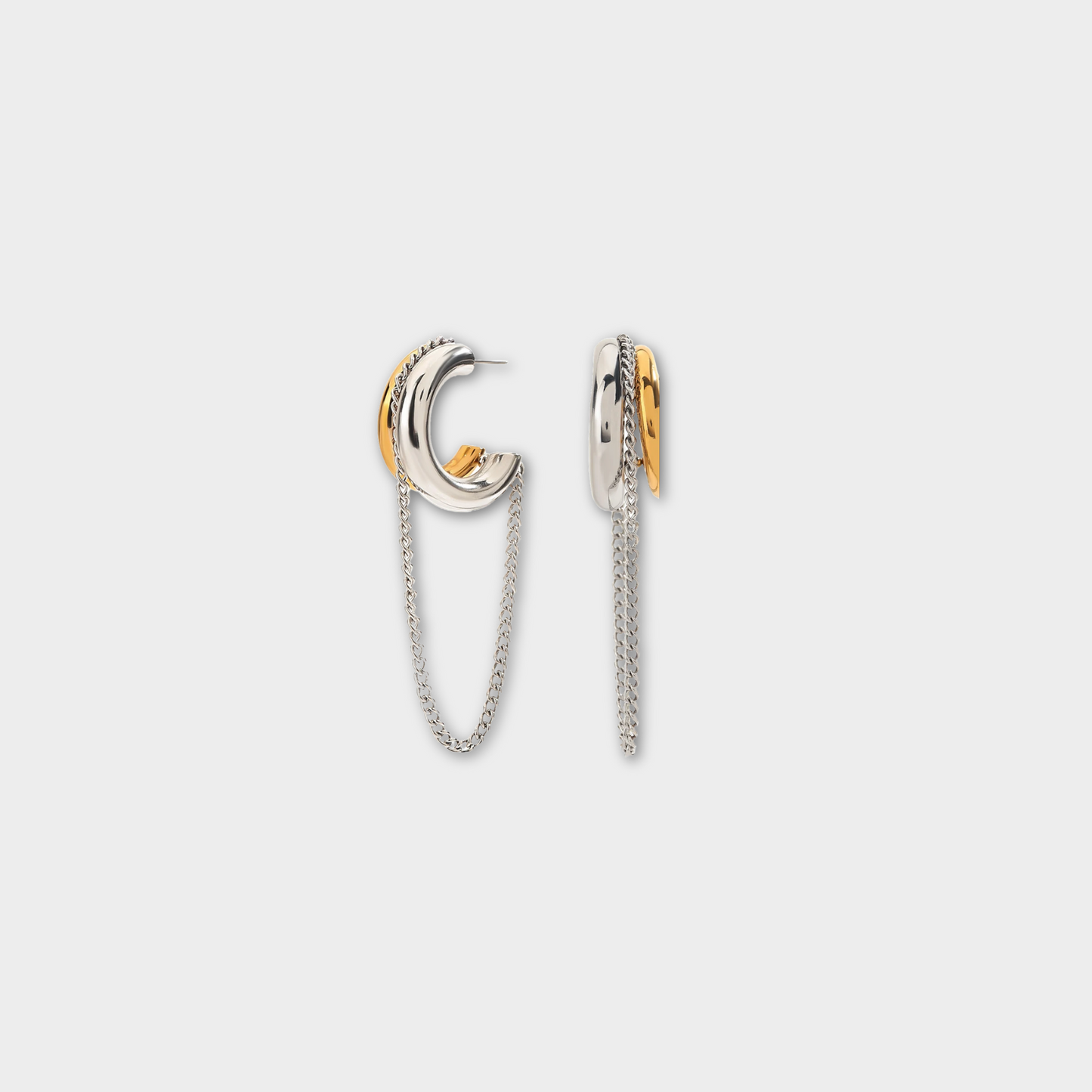 PERSEPHONE earrings gold and silver plated