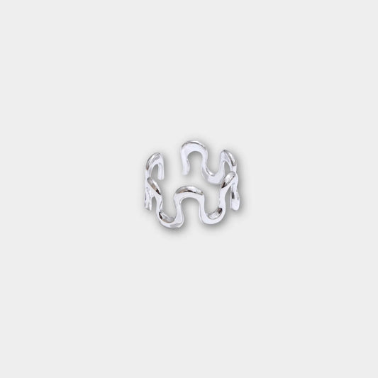 LIORA ring silver-plated - VULTRE