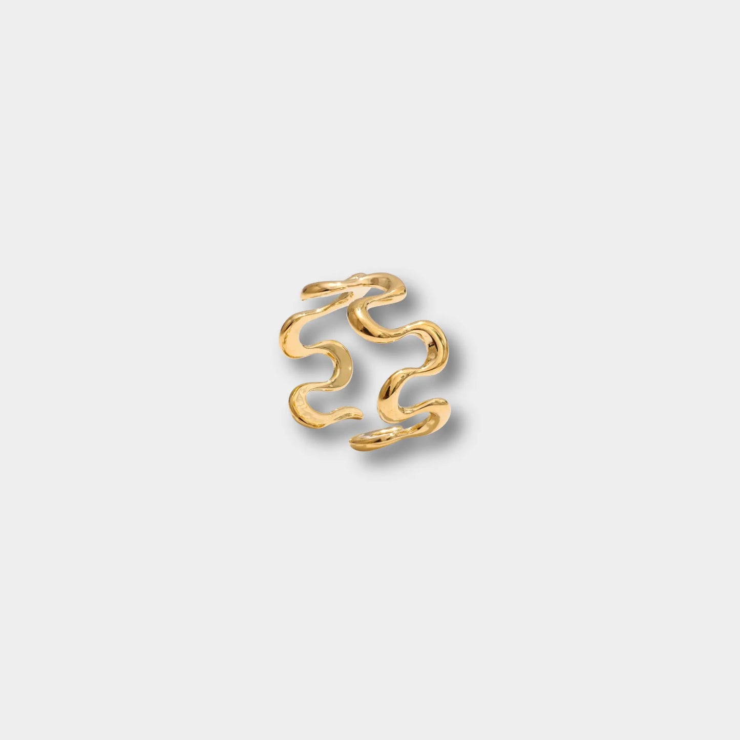 LIORA ring gold-plated - VULTRE