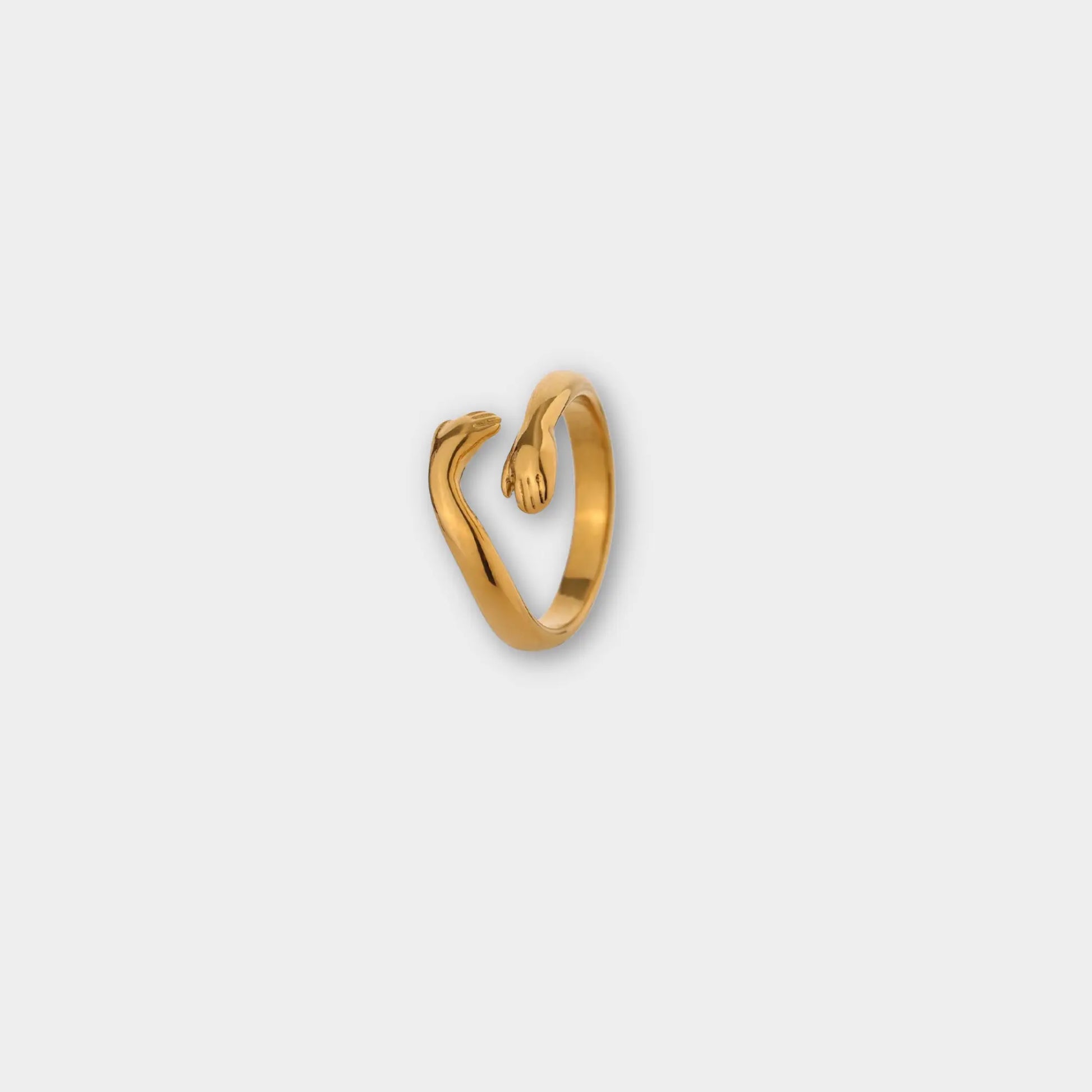 RAIA ring gold-plated - VULTRE