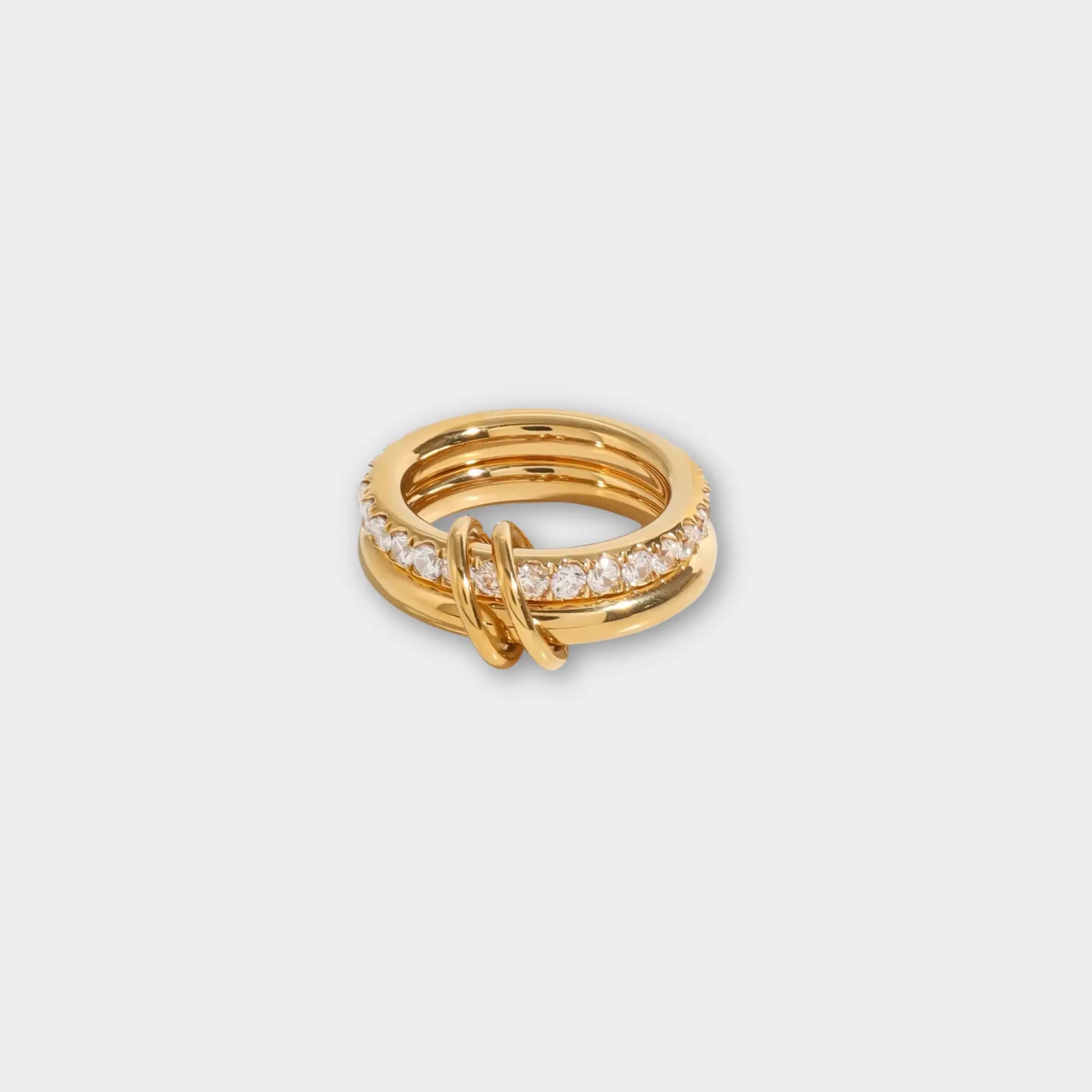 Leona ring gold-plated - VULTRE