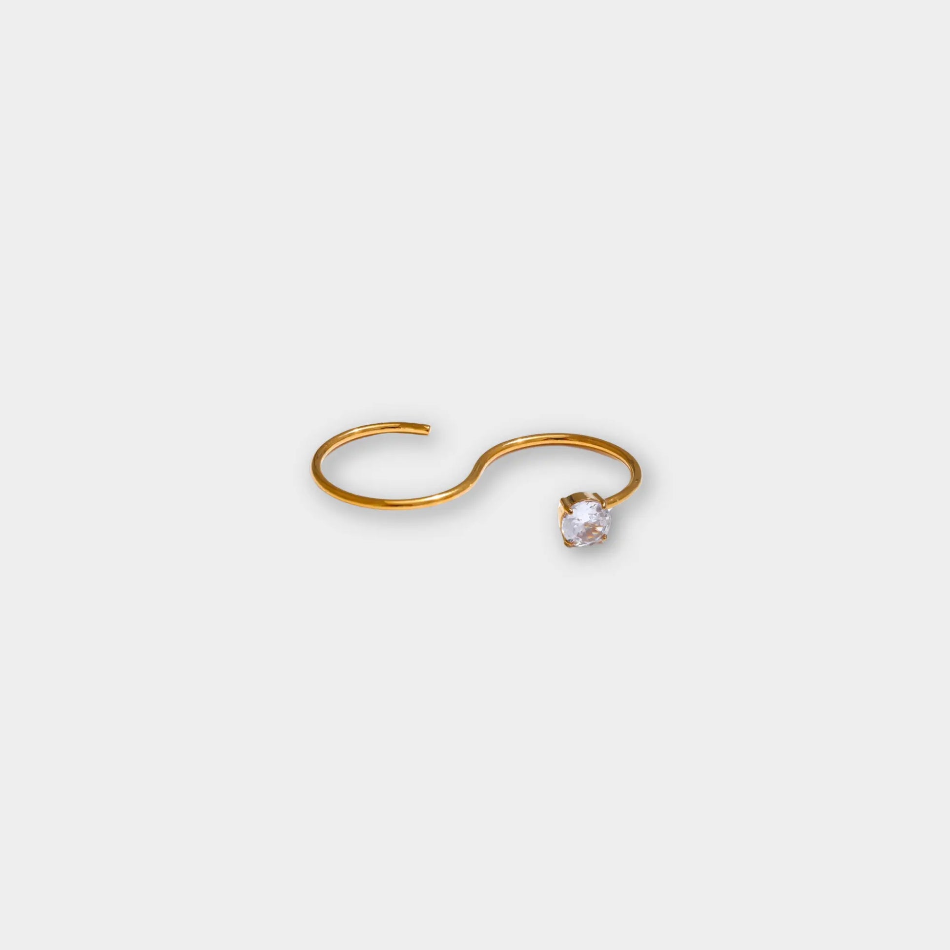 Althea ring gold-plated - VULTRE