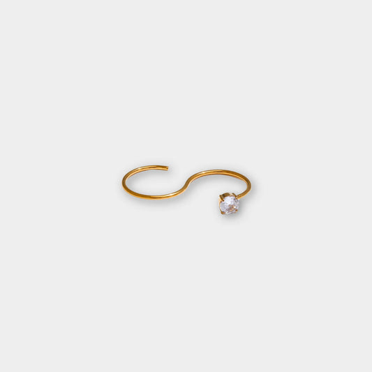 Althea ring gold-plated - VULTRE