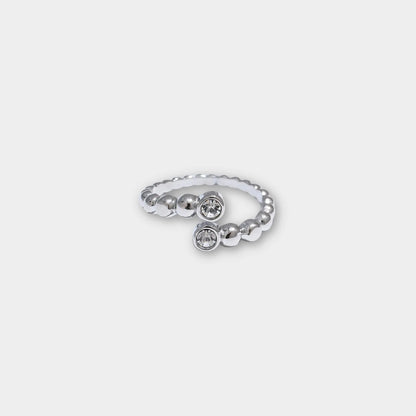 Yara ring silver-plated - VULTRE