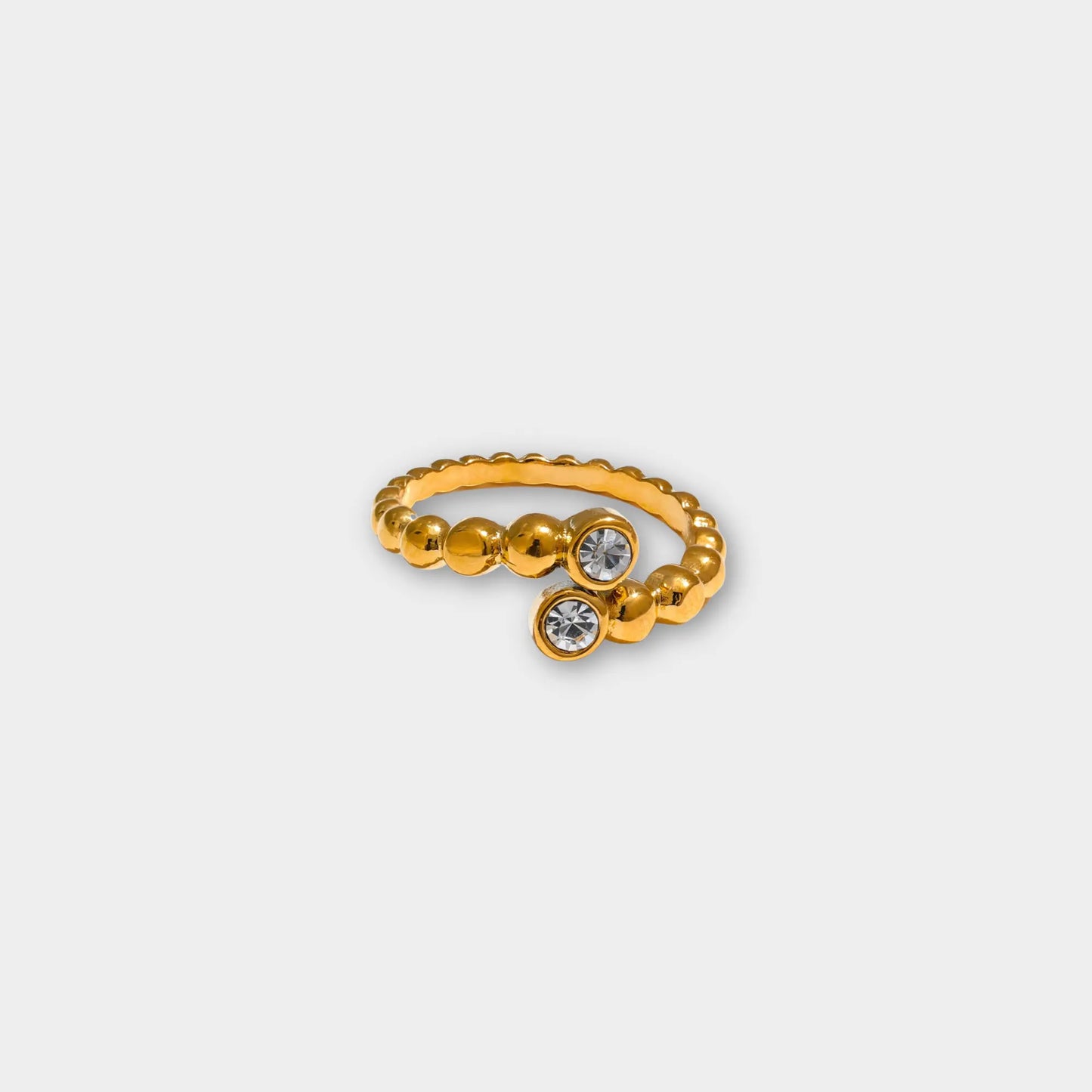 Yara ring gold-plated - VULTRE