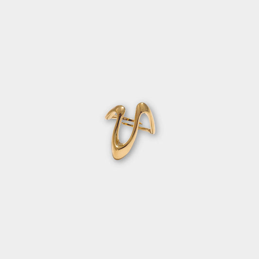 Zaira ring gold-plated - VULTRE