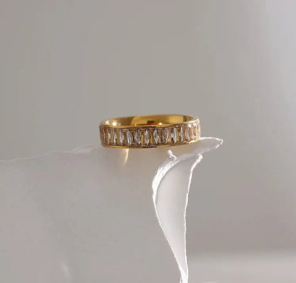 Amira ring gold-plated - VULTRE
