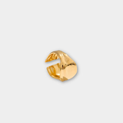 SAPHIRA ring gold-plated - VULTRE
