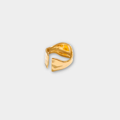SAPHIRA ring gold-plated - VULTRE